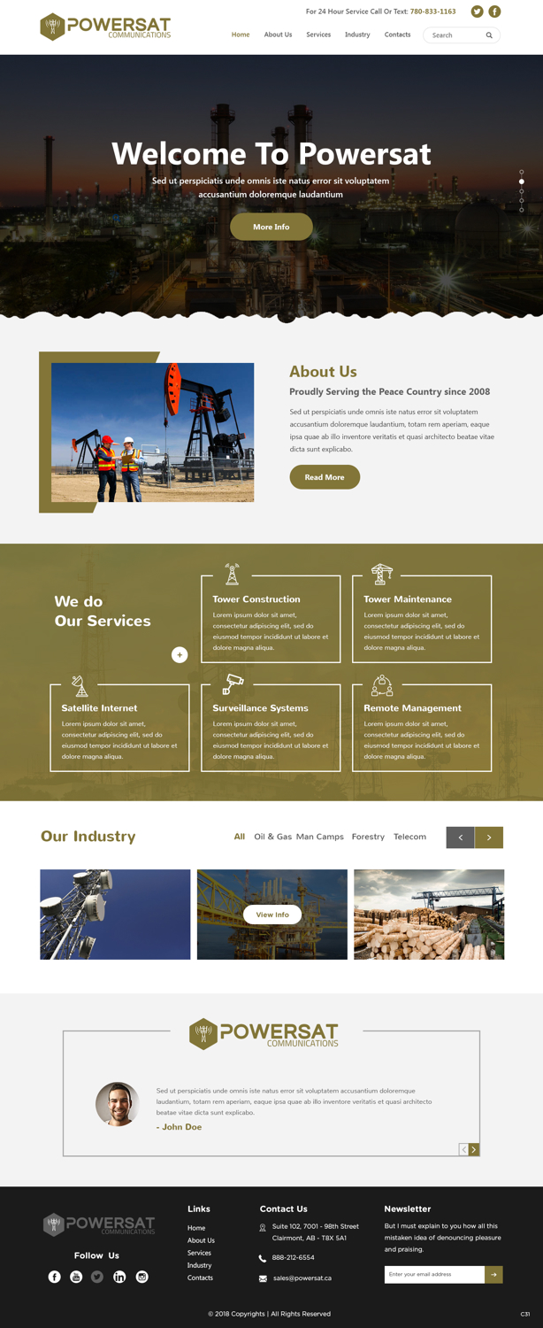 Web Design by pb for this project | Design #19776609