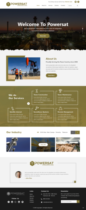 Web Design by pb for this project | Design: #19776609
