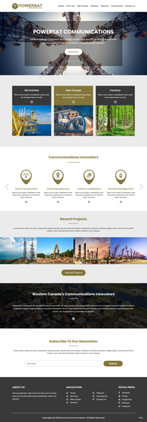 Web Design by pb for this project | Design: #19776610