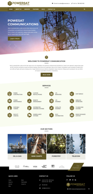 Web Design by pb for this project | Design: #19827694