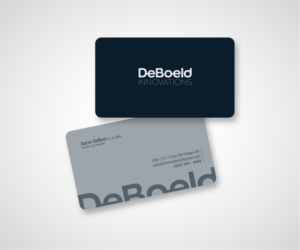 Business Card Design by bluejet for DeBoeld Innovations | Design: #19690855