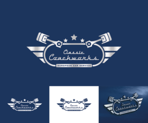 Classic Coachworks - European Car Service | Logo Design by Grapi