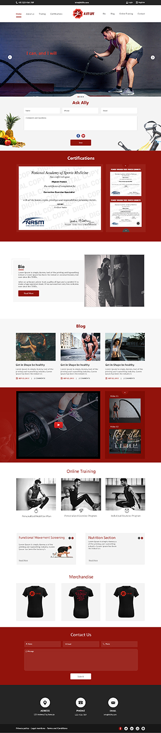 Diseño Web por bdesigner9 para J Franco Marketing  | Diseño #19718545
