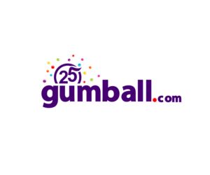 Gumball.com Celebrating 25 years, since 1993 | Logo Design by Gayan