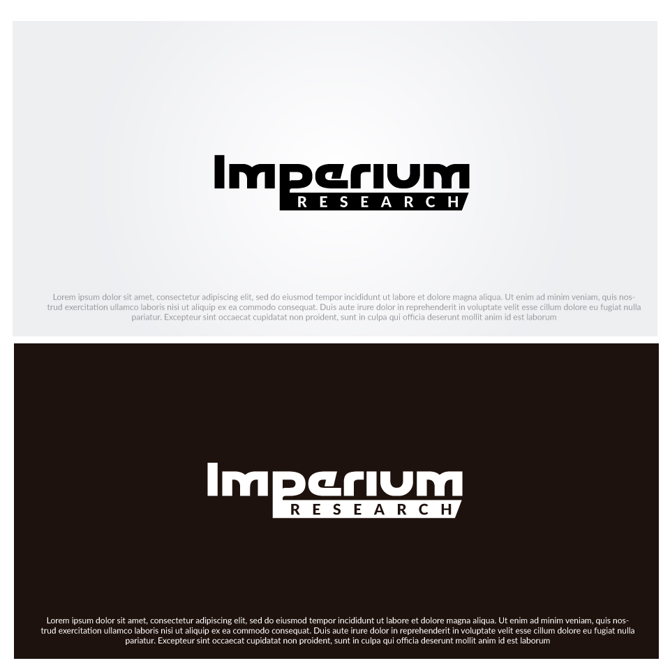 Logo Design by WILD FOX Desing Studio for IMPERIUM RESEARCH LLC | Design #19695693