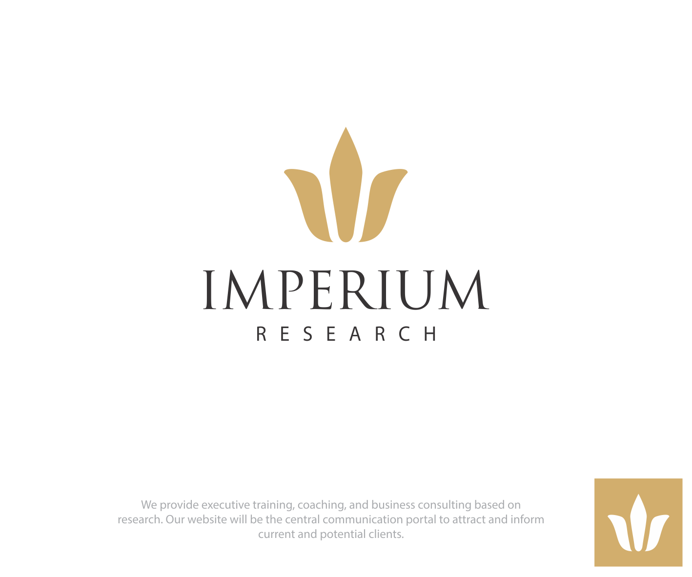 Logo Design by  CryptGraphics for IMPERIUM RESEARCH LLC | Design #19690195