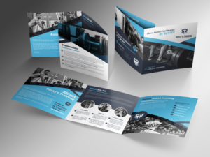 Rossy Baseball Athletic Training Brochure Design 3 Fold 8x8 | Design de Brochure par Ena