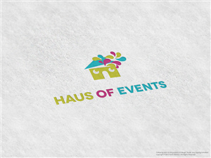 Haus of Events | Logo Design by MergeStudio