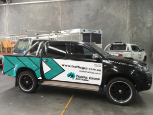 Vehicle Wrap for Traffic Management Vehicle | Diseño de Rotulación de Vehículo por AppGeek