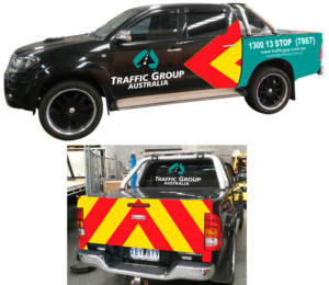Vehicle Wrap for Traffic Management Vehicle | Diseño de Rotulación de Vehículo por The Faisal