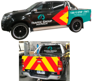 Vehicle Wrap for Traffic Management Vehicle | Car Wrap Design by The Faisal