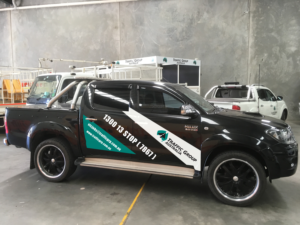 Vehicle Wrap for Traffic Management Vehicle | Diseño de Rotulación de Vehículo por StarGraphics