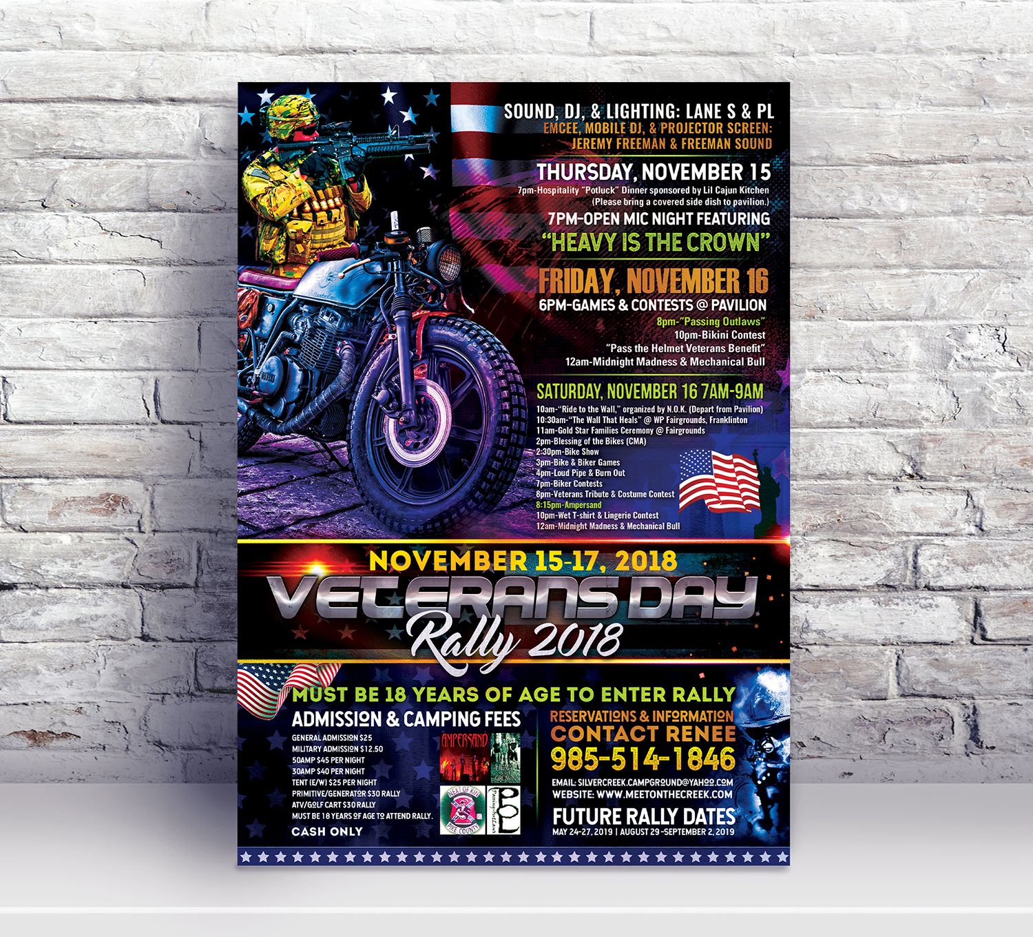 Design de Flyer par SAI DESIGNS pour Silver Creek Campground | Design #19732751