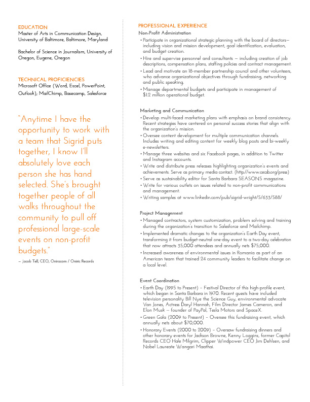 Resume Design by KT for this project | Design #2911238