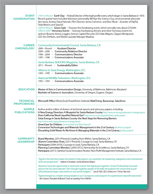 Resume Design by Djica for this project | Design: #2929154
