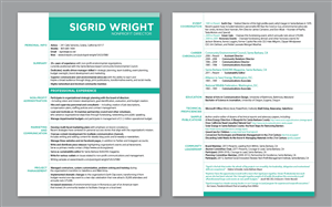 Resume Design by Djica for this project | Design: #2929158