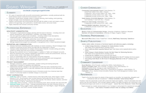 Resume Design by Cascade__Apps for this project | Design: #2929075