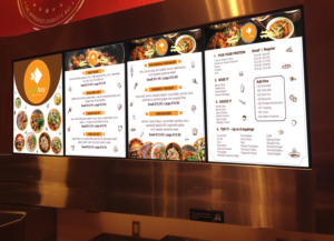 Menu Design by MEDIA GLASS