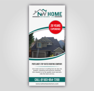 NW Home Exteriors Door Hanger design, Postcard and presentation folders Design | Flyer Design by HamzaMalik