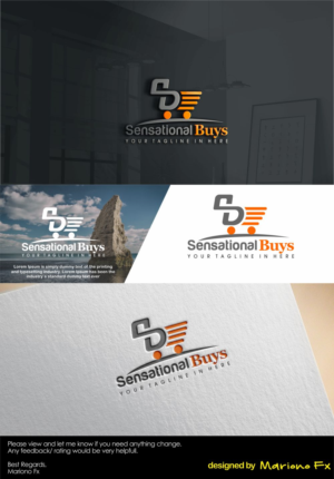 Logo Design by Mariono Fx for Sensational Buys | Design: #19707513