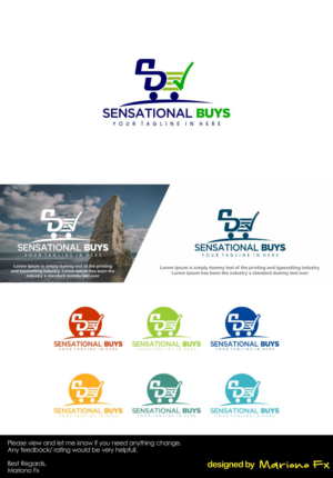 Logo Design by Mariono Fx for Sensational Buys | Design: #19711588