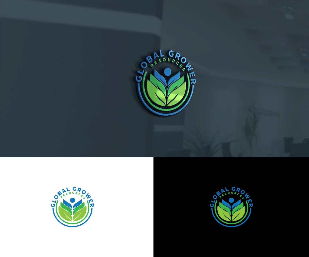 Logo Design by Poonam Chimrani for Global Grower Resources  | Design: #19912117