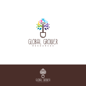Logo Design by Anora Logo 2 for Global Grower Resources  | Design #19699198