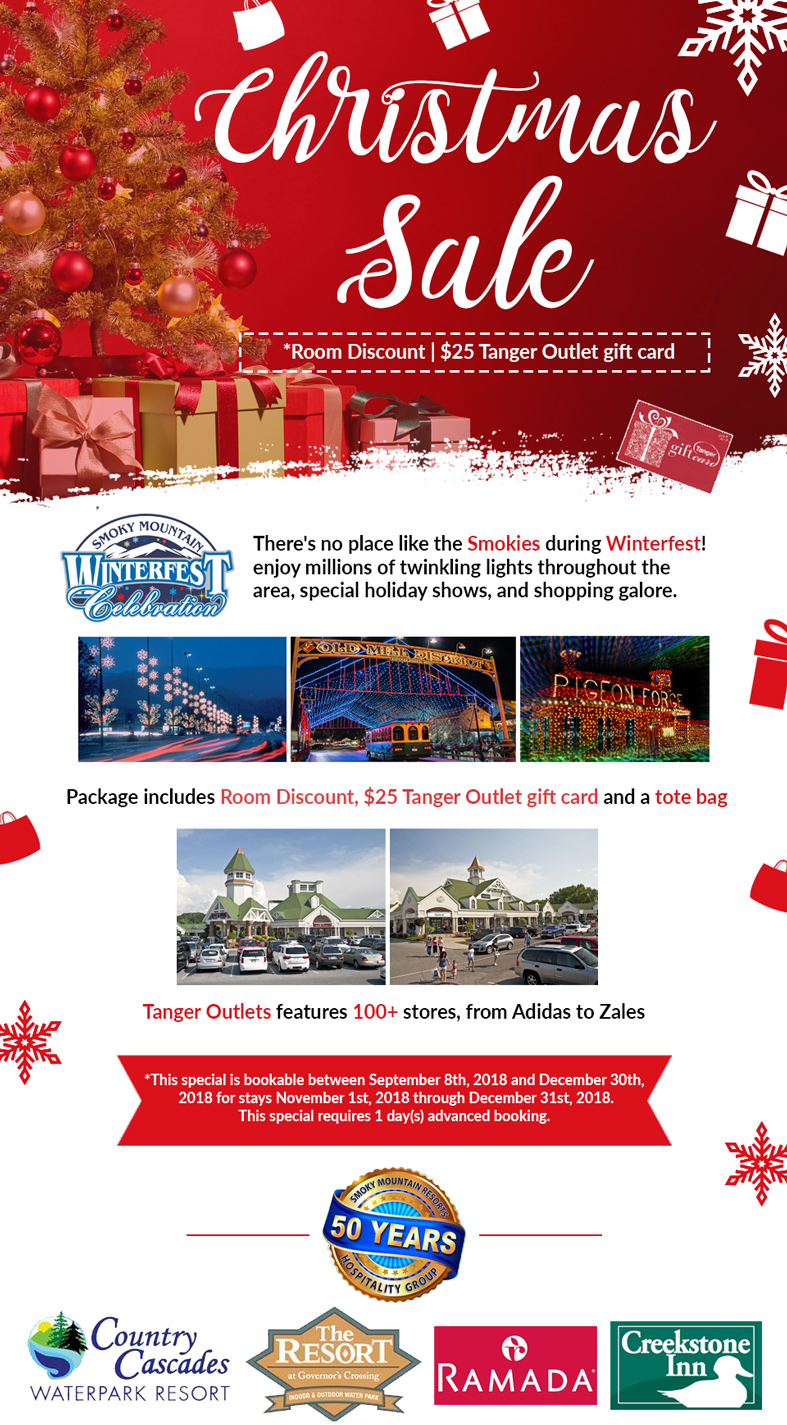 Email Marketing Design by Tokaa for Smoky Mountain Resorts | Design #19714829