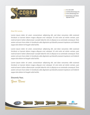 Letterhead Design by Infinitive Technology for this project | Design: #19702993