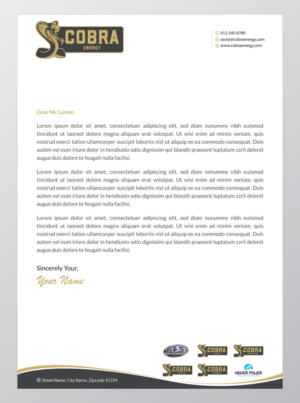 Letterhead Design by Infinitive Technology for this project | Design: #19703004