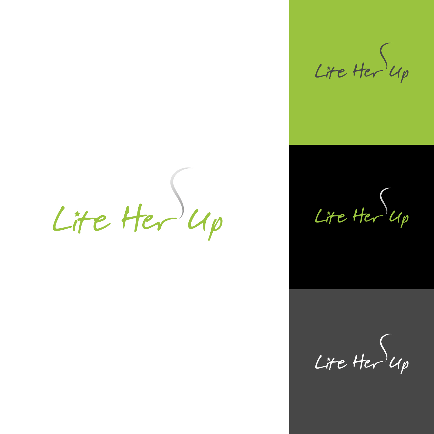 Logo Design by Marianna K. for Lite Her Up | Design #19728640