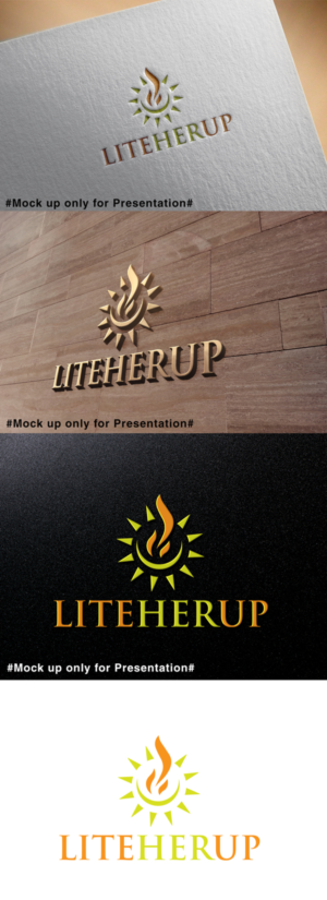 Logo Design by designmind78 for Lite Her Up | Design: #19706330