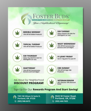 Foster Buds 1/4 Page Magazine Ad | Design Graphique par ecorokerz