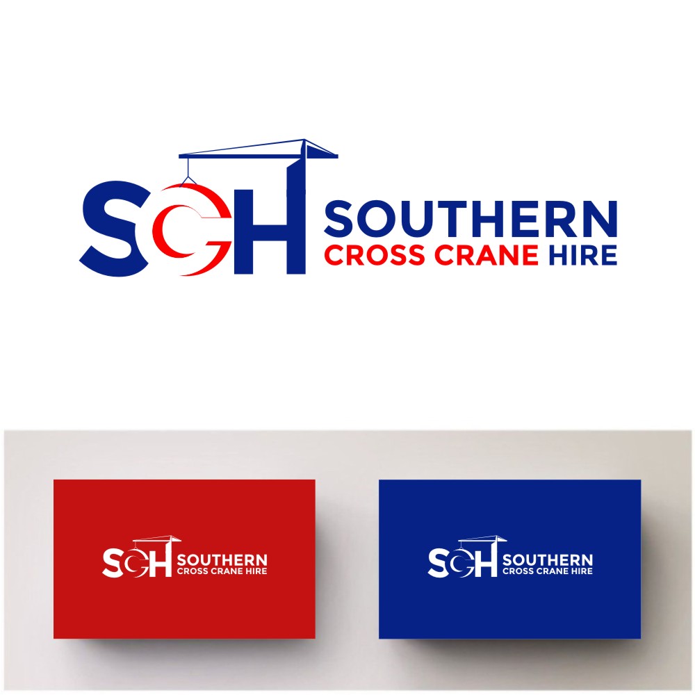 Logo-Design von south door für southern cross crane hire | Design #19704732