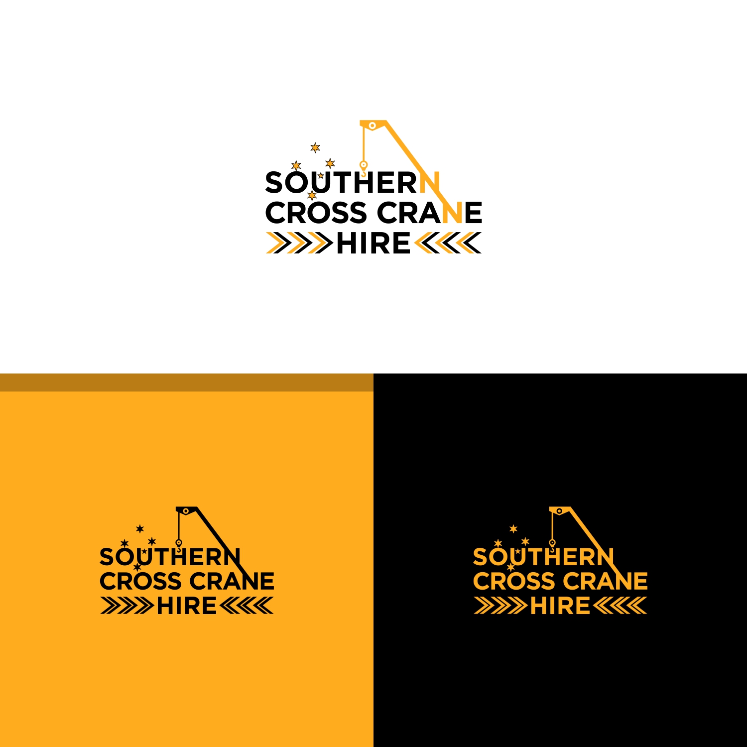 Logo Design by papo 2 for southern cross crane hire | Design #19723645