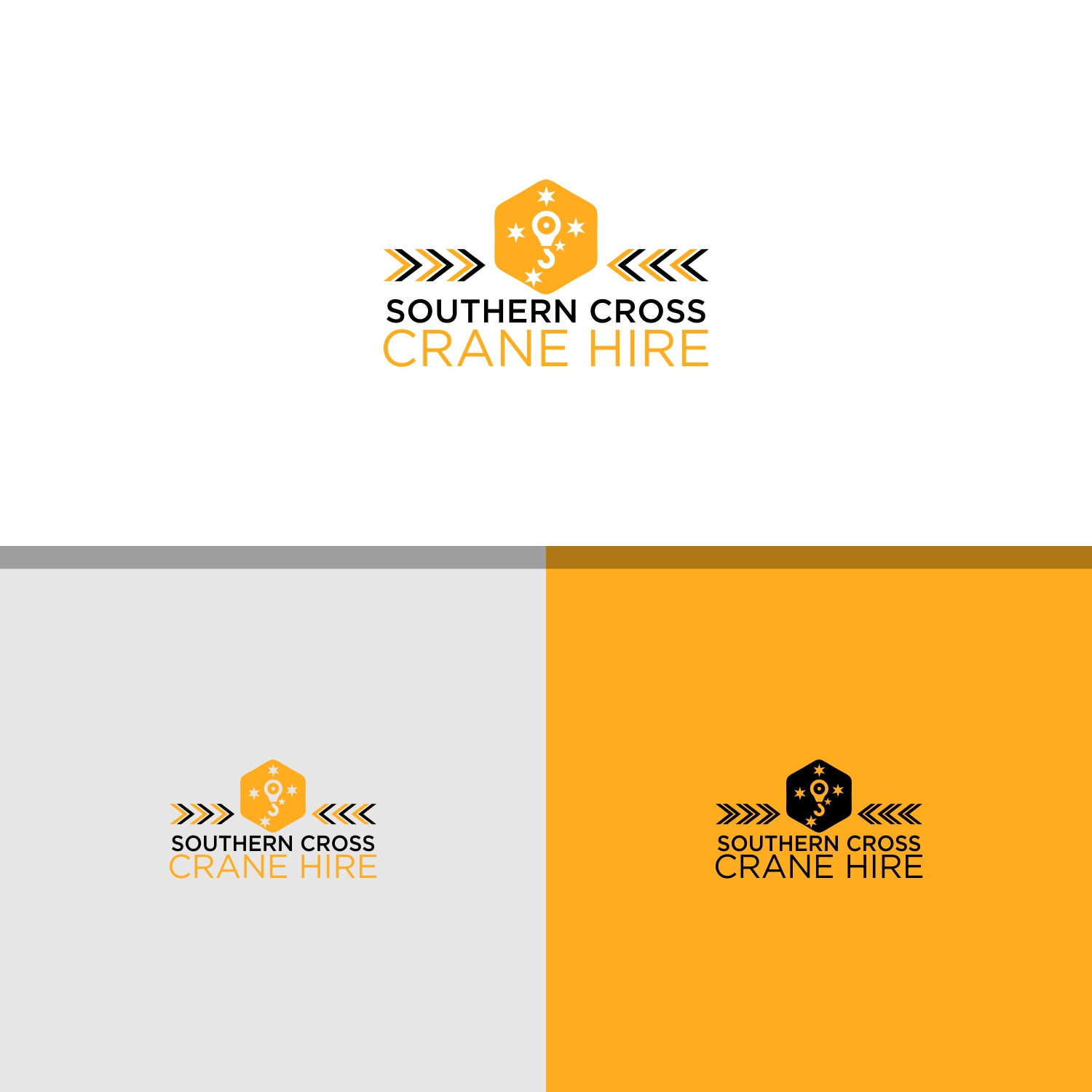 Logo Design by papo 2 for southern cross crane hire | Design #19723651