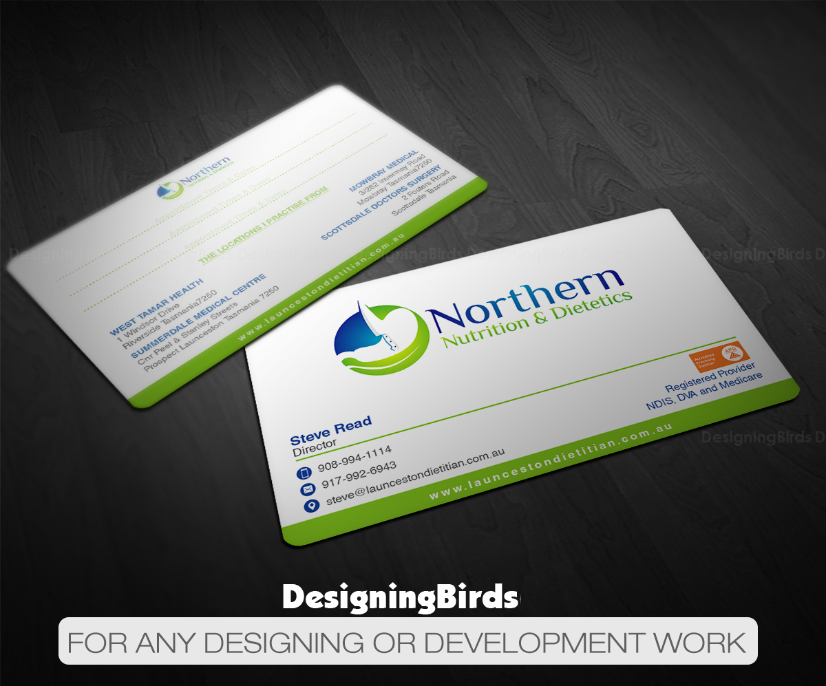 Business Card Design by Designing Birds for this project | Design #19705159