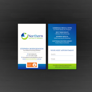 Business Card Design by Creations Box 2015 for this project | Design #19718597