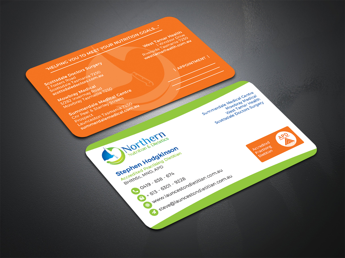 Business Card Design by Moumita_ for this project | Design #19761867