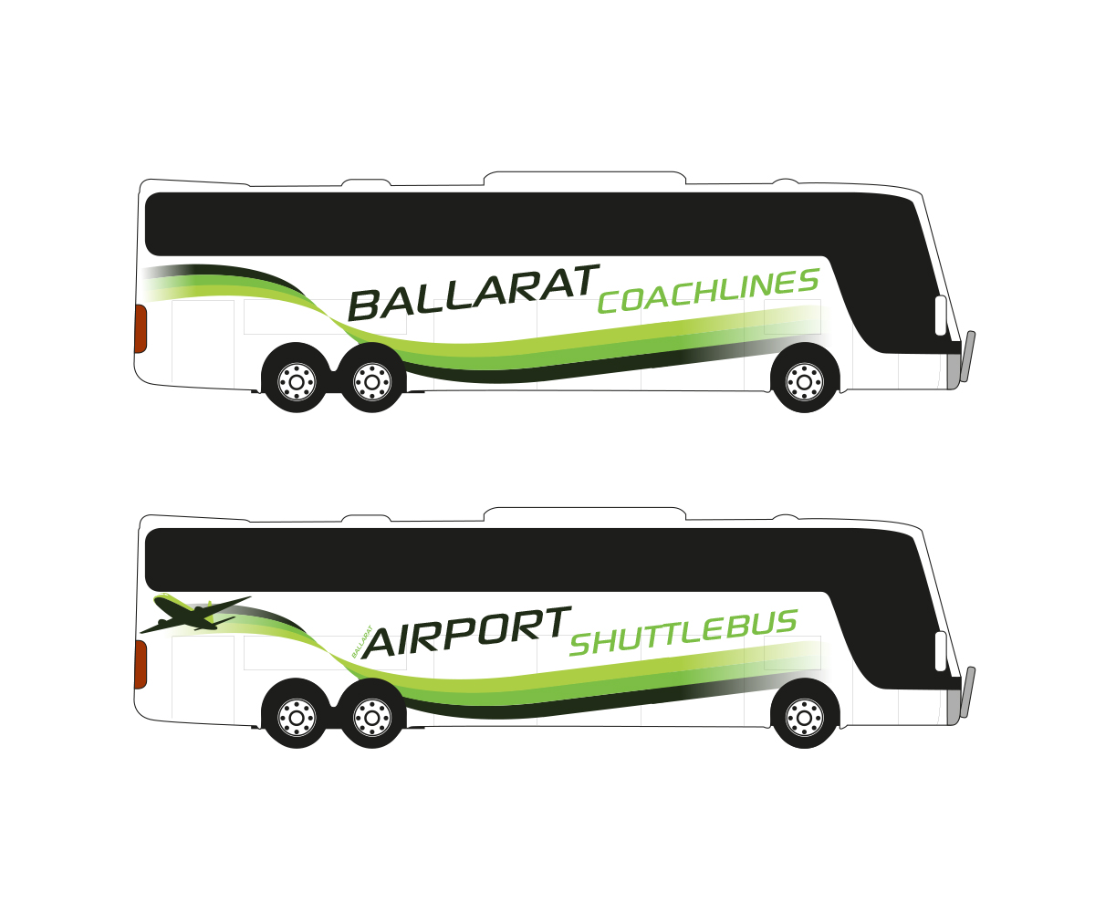 Diseño de Señalética por Plimsoll Line para Ballarat Coachlines | Diseño: #19811142