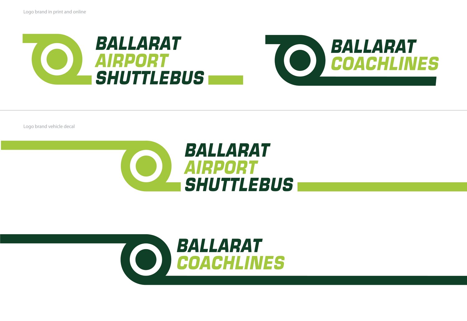 Signage Design by Designer Mate for Ballarat Coachlines | Design #19781006