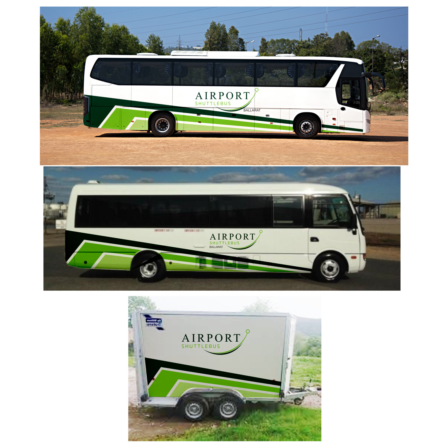 Diseño de Señalética por DG+ para Ballarat Coachlines | Diseño #19804609