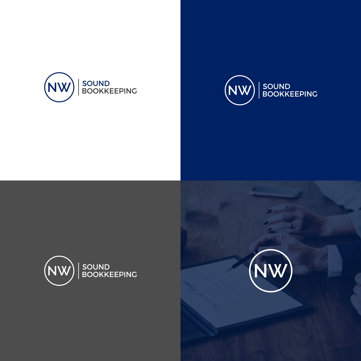 Logo-Design von JesPixel für NW Sound Bookkeeping Services | Design #19702724