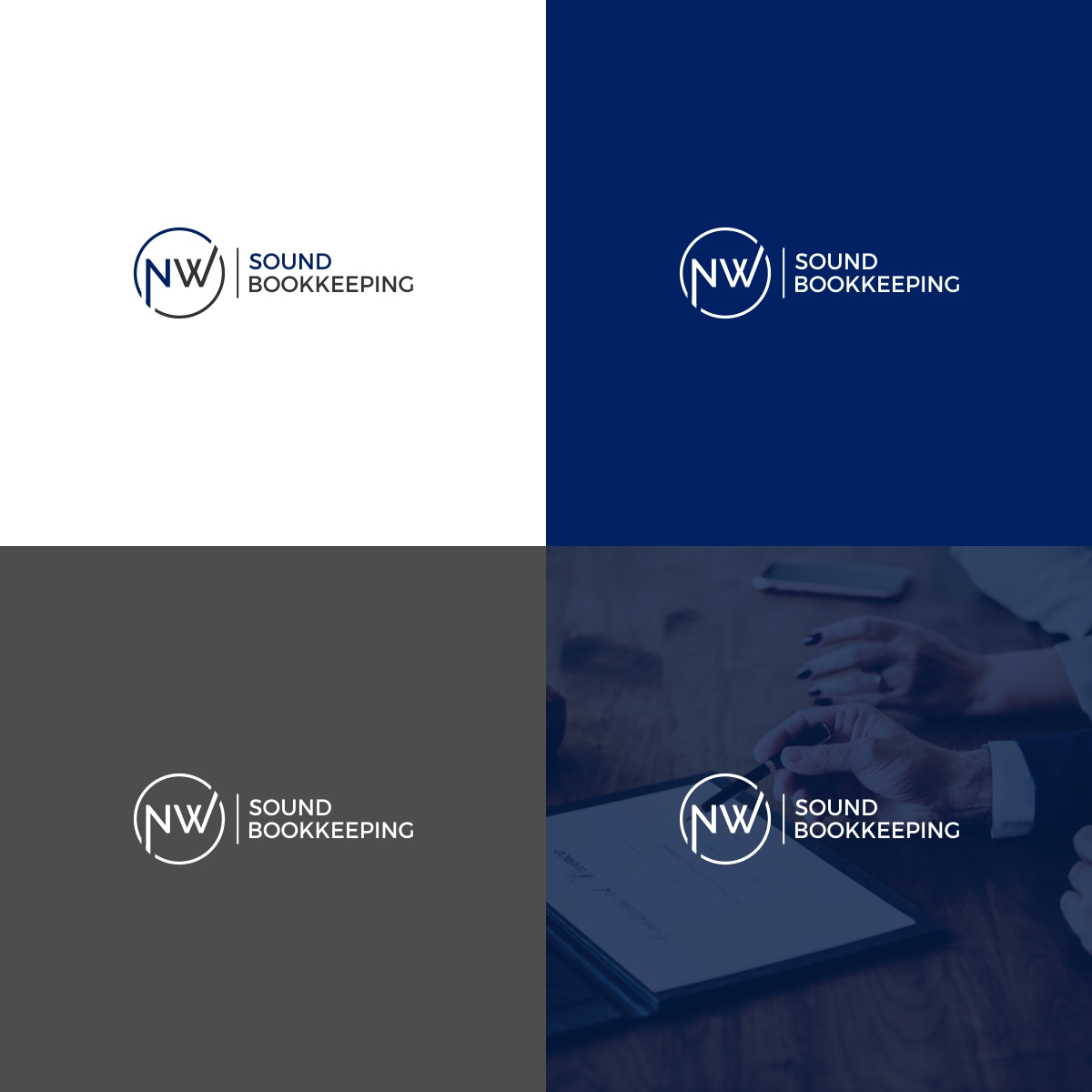 Logo-Design von JesPixel für NW Sound Bookkeeping Services | Design #19702725