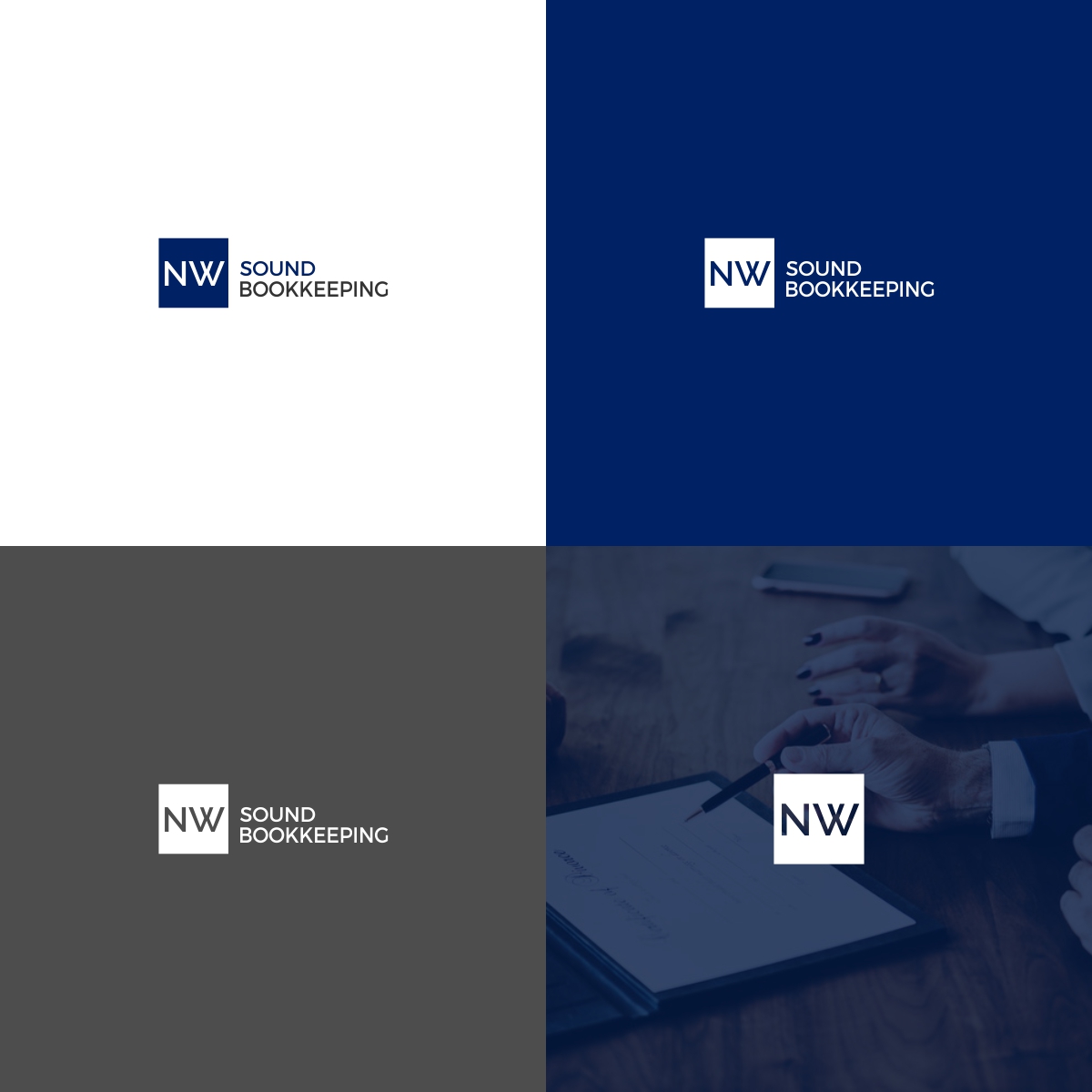 Logo-Design von JesPixel für NW Sound Bookkeeping Services | Design #19702726