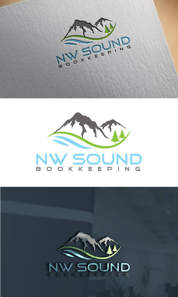 Logo Design by antoniaaa 2 for NW Sound Bookkeeping Services | Design: #19722888