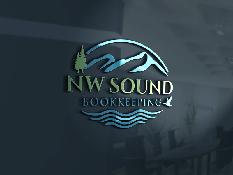 Logo-Design von Madara Uchiha für NW Sound Bookkeeping Services | Design #19704738