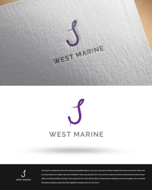 Diseño de Logo por zingodesigns258 para S WEST MARINE | Diseño #19717545