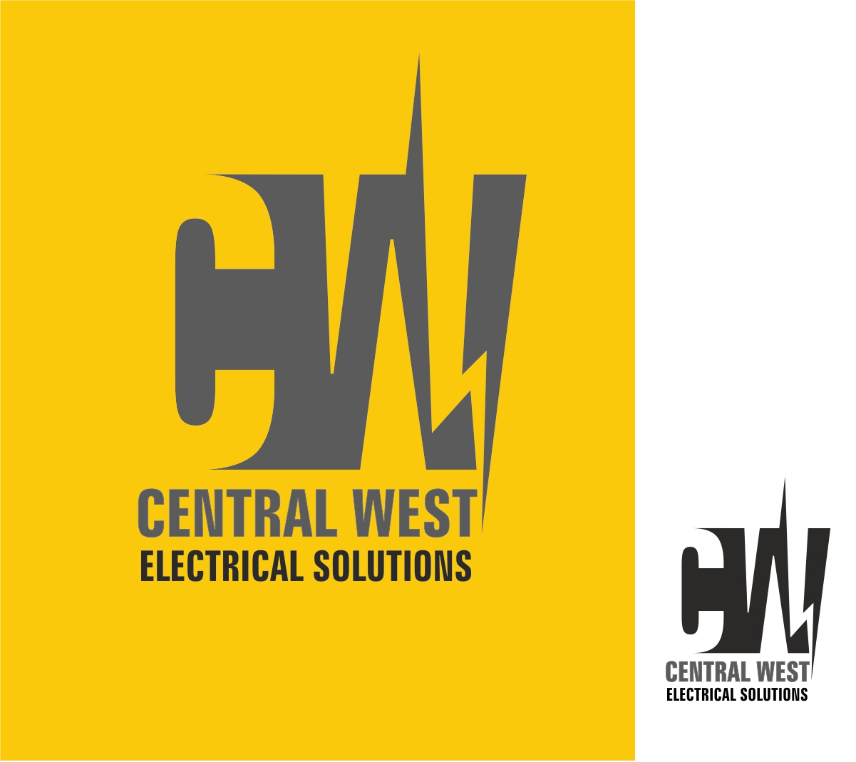 Logo Design by Idesign estudio for Central West Electrical Solutions | Design #19779112