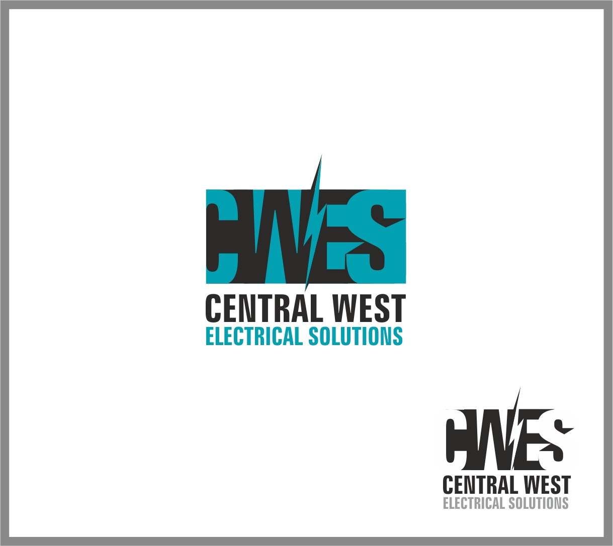 Logo Design by Idesign estudio for Central West Electrical Solutions | Design #19822199